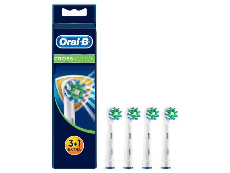 Oral-B Aufsteckbürsten Bakterienschutz CrossAction EB50-3+1