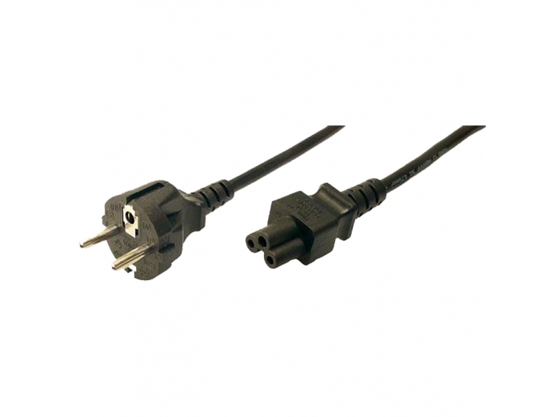 Logilink Netzkabel Schutzkontaktstecker/Kaltgerätebuchse 1,80m Black CP093