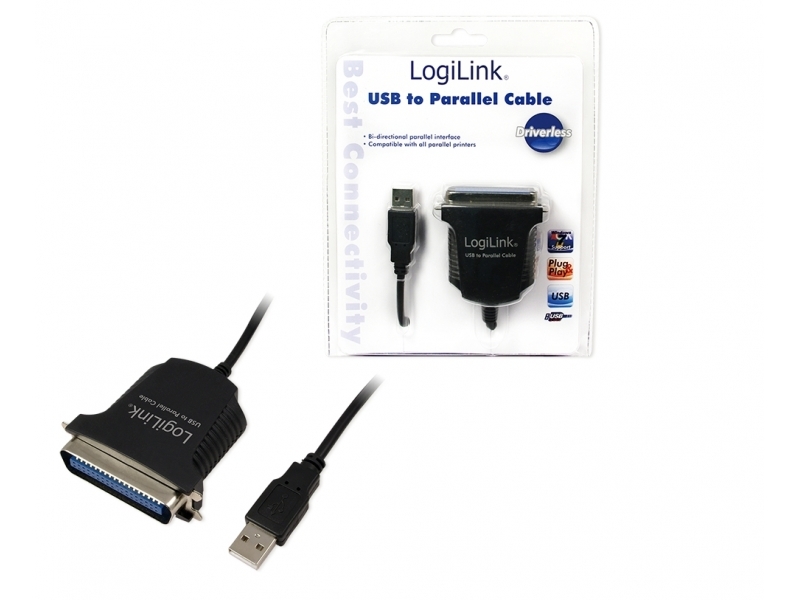 Logilink Adapter USB to Parallel AU0003C