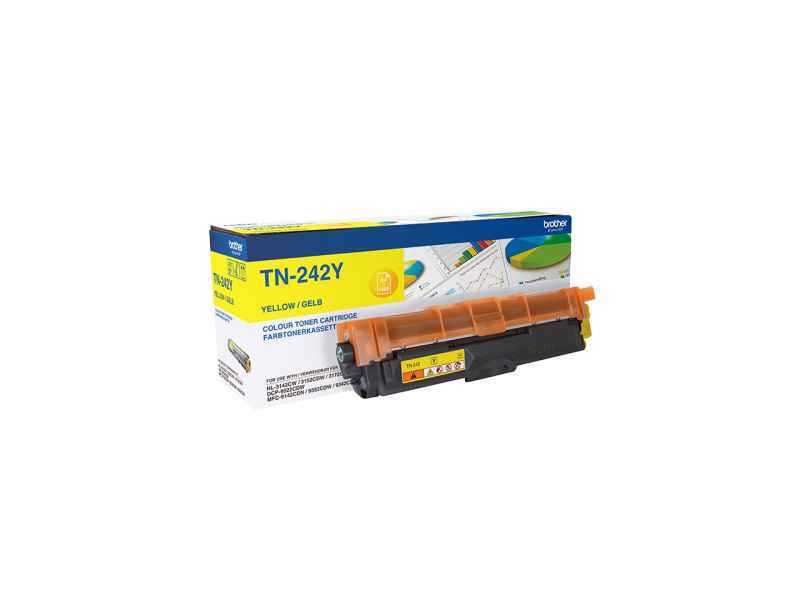 Brother Toner gelb Original Tonereinheit TN242Y