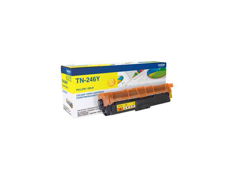 Brother Toner yellow Original Tonereinheit TN246Y