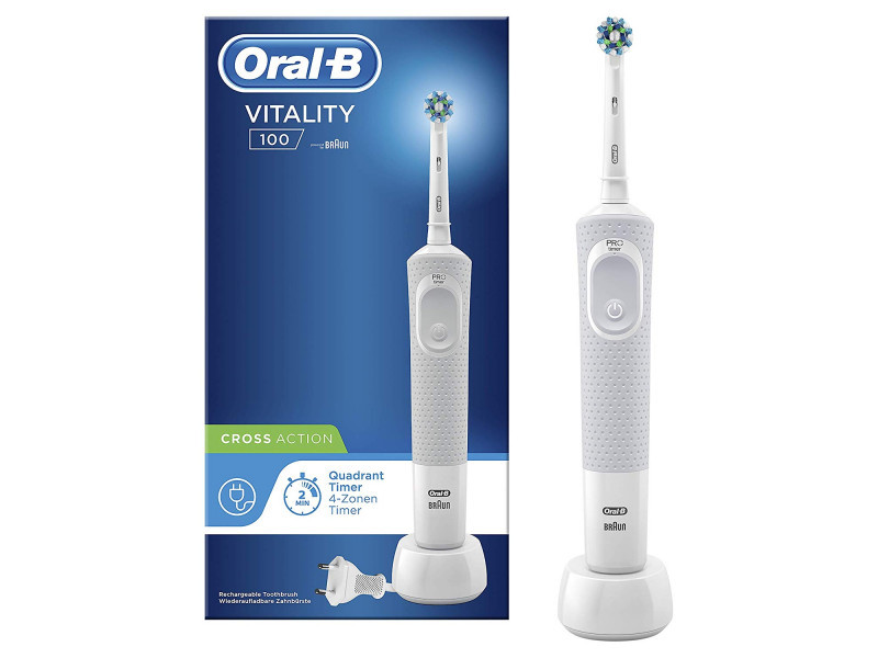 Oral-B Vitality 100 Cross Action weiss Box