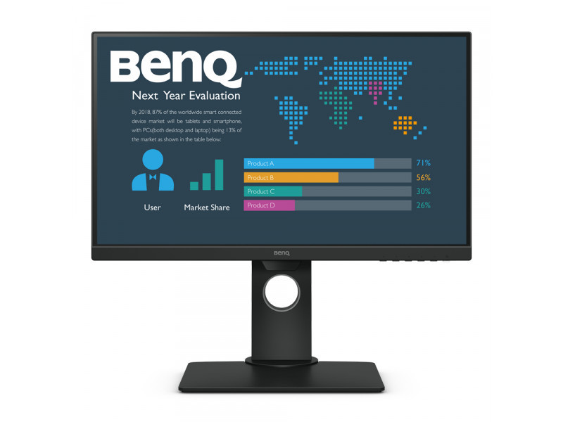 BenQ 60,5cm BL2480T  169 HDMI/DP black lift/pivot spk.FHD 9H.LHFLA.TBE