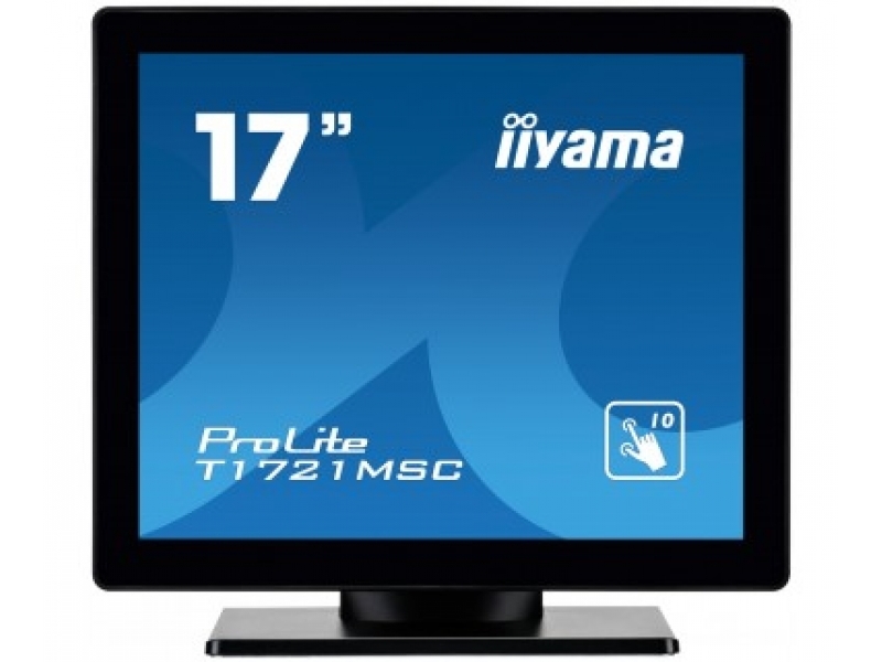 IIYAMA 43,2cm (17)  T1721MSC-B1  54 M-Touch DVI+USB bl. T1721MSC-B1