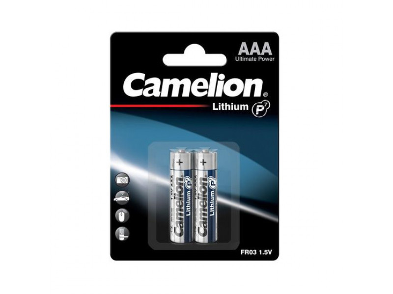 Batterie Camelion Lithium LR03 Micro AAA (2 St.)