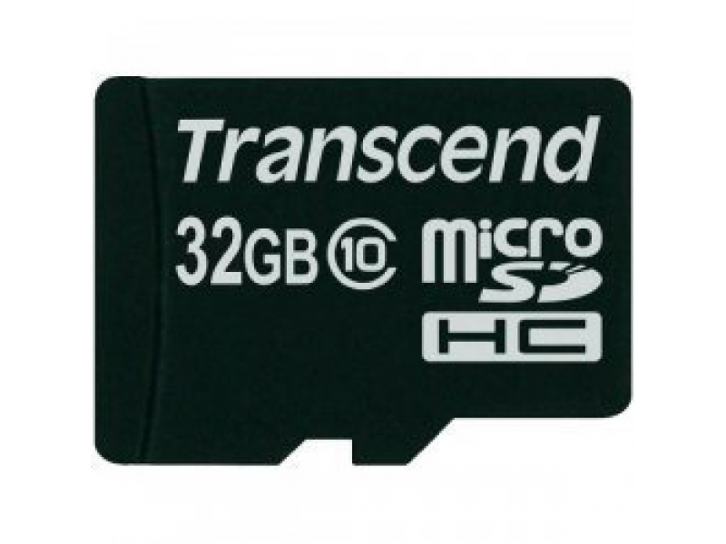 Transcend MicroSD/SDHC Card 32GB Class10 w/o Adap. TS32GUSDC10