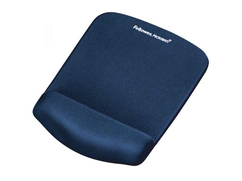 Mauspad Fellowes Plushtouch Handgelenkauflage+Mauspad blau 9287302