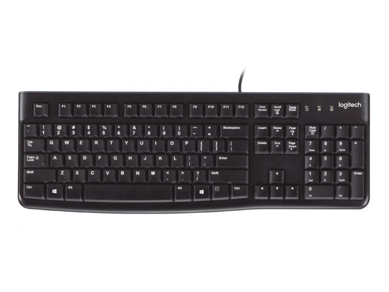 Logitech Keyboard K120 for Business Black UK-Layout 920-002524