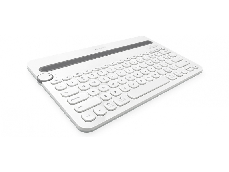 Logitech KB Bluetooth Multi-Device Keyboard K480 White DE Layout 920-006351