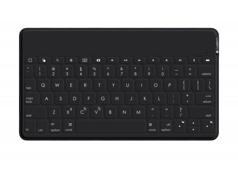 Logitech TAB Keys Keyb. for all iPad Generations Black DE-Layout 920-006704