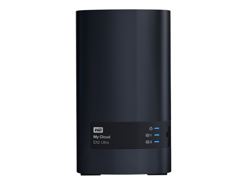 WD NAS Server 8TB My Cloud EX2 Ultra WDBVBZ0080JCH-EESN