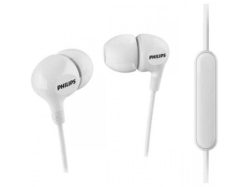 Philips In-Ear Headphones with Microphone weiss SHE3555WT/00