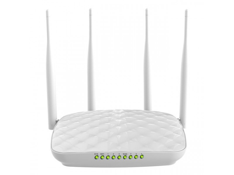 Tenda F9 WLAN-Router Einzelband (2,4GHz) Gigabit Ethernet Weiß F9