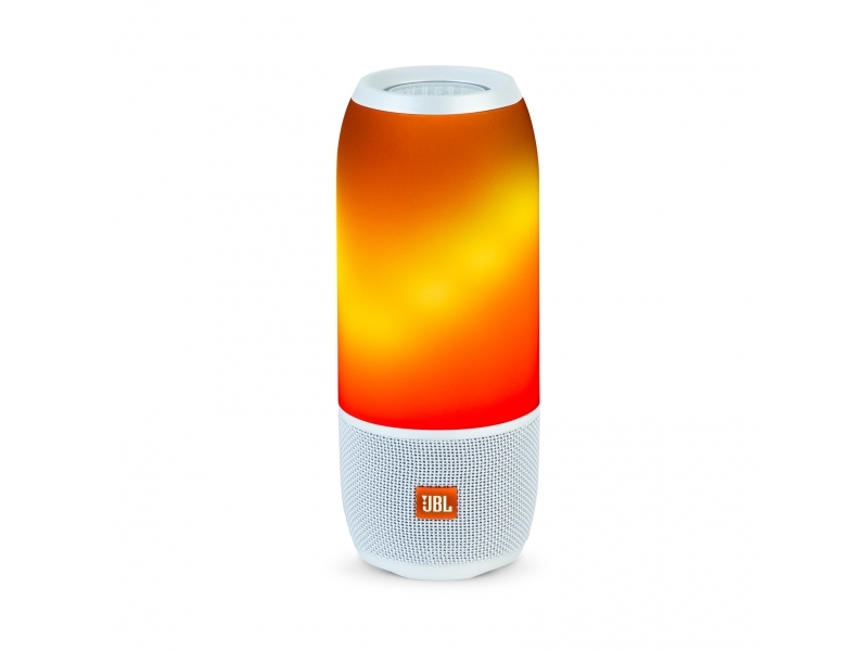 JBL Pulse3 Portable Bluetooth Speaker white JBL JBLPULSE3WHTEU