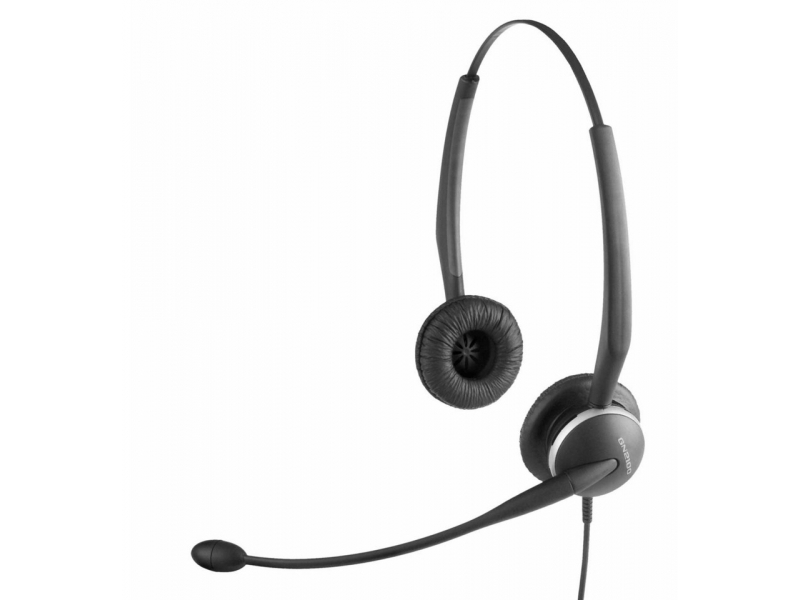 Jabra GN 2100 Duo Flex-Boom Type 82 2 - Headset - 15 KHz 2129-82-04