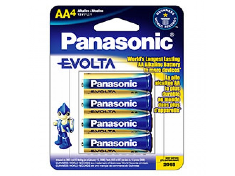 Panasonic Batterie Alkaline Mignon AA LR06 1.5V Blister (4-Pack) LR6EGE/4BP