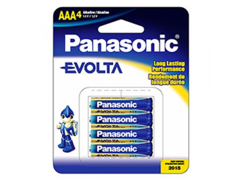 Batterie Panasonic Alkaline Micro AAA LR03 1.5V Blis. (4-Pack) LR03EGE/4BP