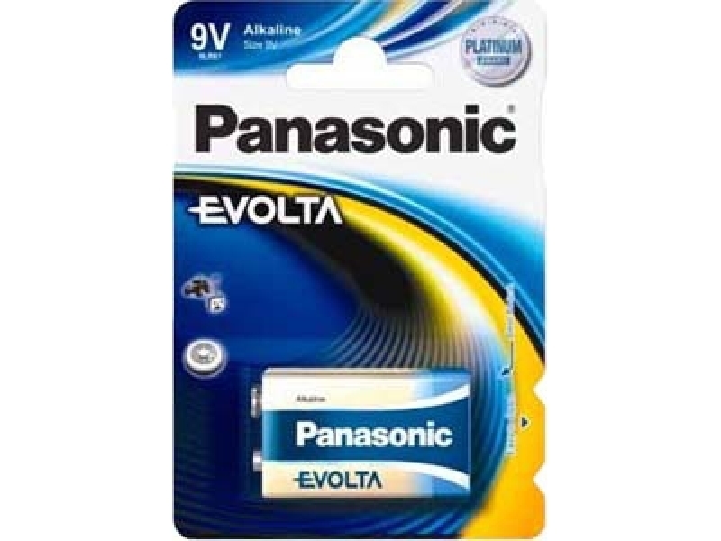 Panasonic Batterie Alkaline E-Block LR61 9V Blister (1-Pack) 6LR61EGE/1BP