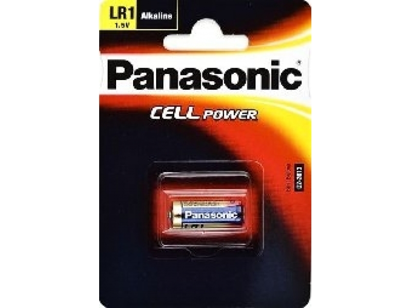 Panasonic Batterie Alkaline LR1 N LADY 1.5V Blister (1-Pack) LR1L/1BE