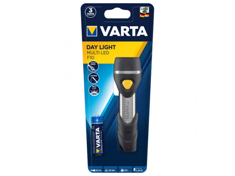 Varta LED Taschenlampe Day Light Multi F10 16631 101 421