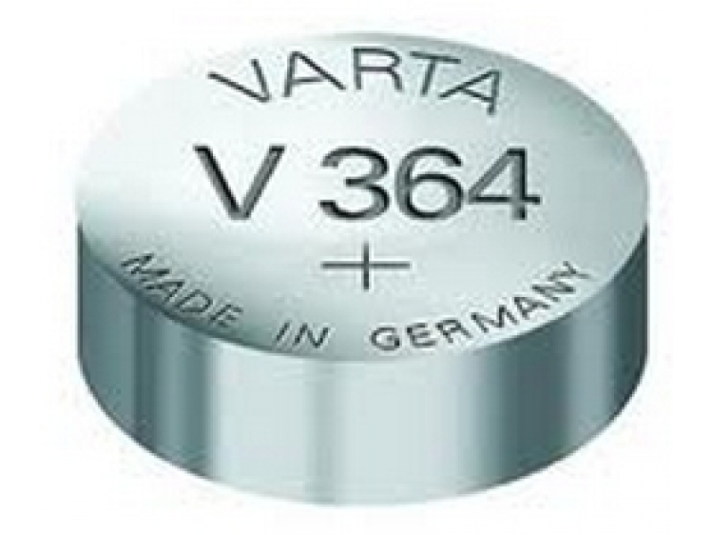 Varta Batterie Silver Oxide Knopfzelle 364 Blister (1-Pack) 00364 101 401