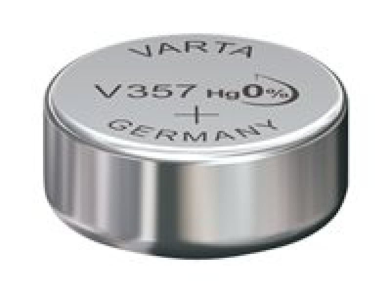 Varta Batterie Silver Oxide Knopfzelle 357 Retail (10-Pack) 00357 101 111