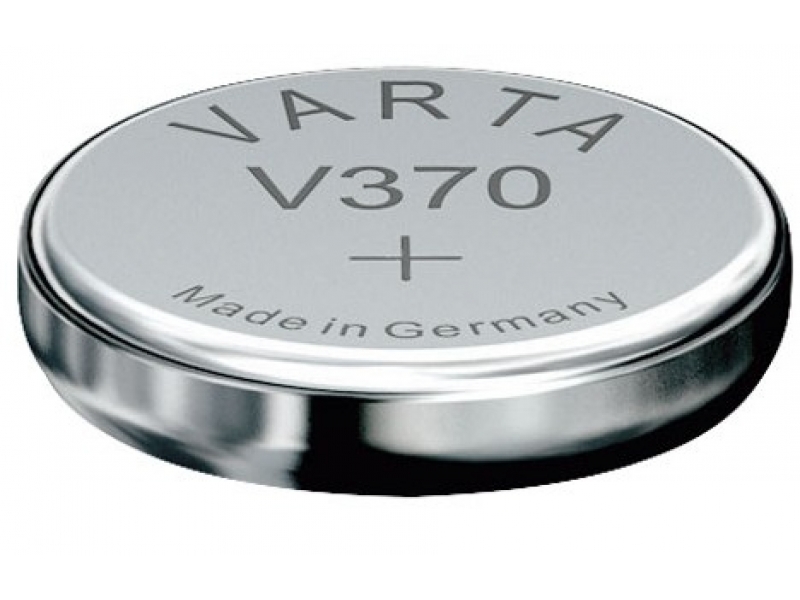 Varta Batterie Silver Oxide Knopfzelle 370 Retail (10-Pack) 00370 101 111