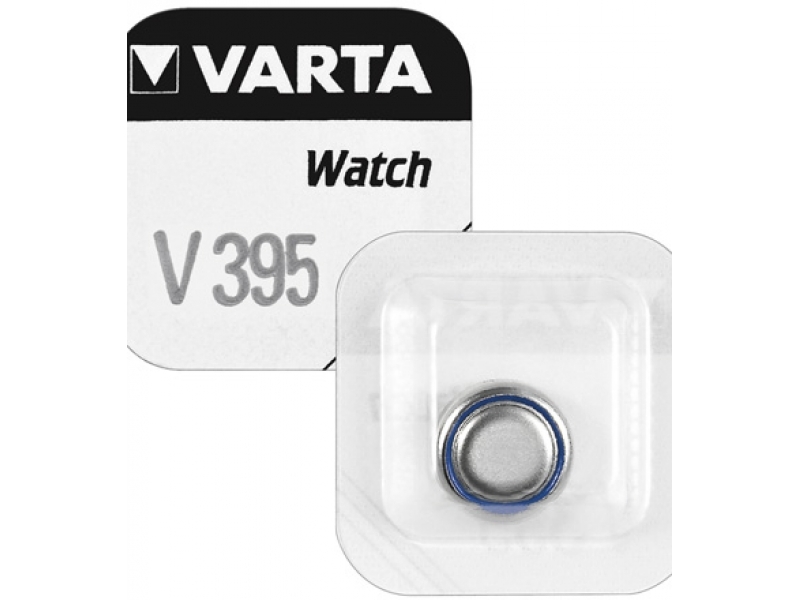 Varta Batterie Silver Oxide Knopfzelle 395 Retail (10er Pack) 00395 101 111