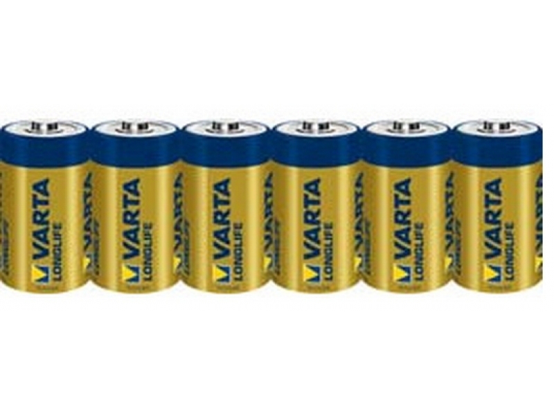 Varta Batterie Alkaline Baby C LR14 1.5V Longlife (6-Pack) 04114 101 306