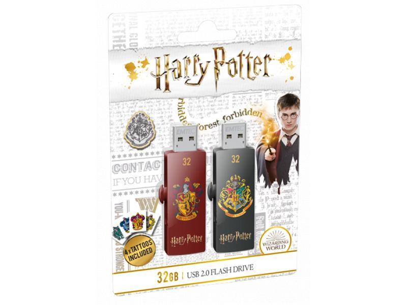 USB FlashDrive 32GB EMTEC M730 (Harry Potter Gryffindor & Hogwarts) USB 2.0