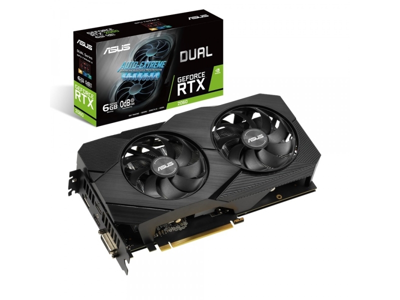 Asus VGA GeForce® RTX 2060 6GB Dual EVO 90YV0CH4-M0NA00