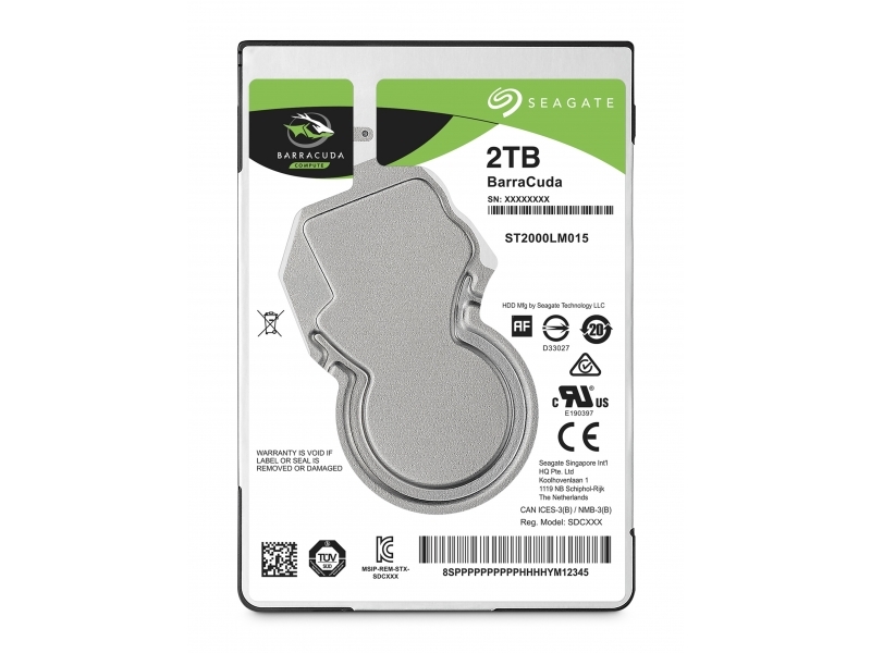 SEAGATE Barracuda 2TB HDD SATA 2,5 128Mb cache BLK ST2000LM015