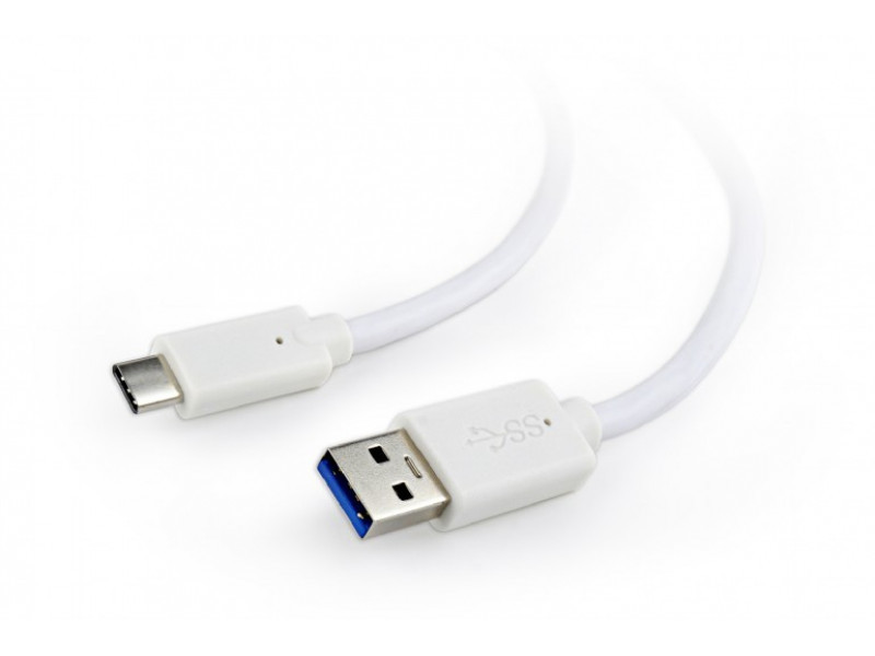 CableXpert USB 3.0 auf Type-C Kabel (AM/CM) 0.1m CCP-USB3-AMCM-W-0.1M