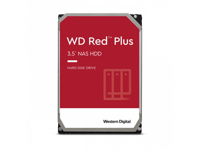 WD Red Plus 4TB 3.5 SATA 128MB - Festplatte - Serial ATA WD40EFZX