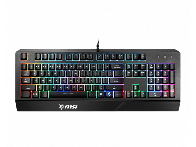 MSI VIGOR GK20 - Standard - USB -QWERTZ - RGB-LED - Schwarz S11-04DE231-CLA