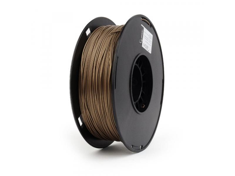 Gembird PLA-PLUS filament gold metal color 1.75 mm 1 kg 3DP-PLA+1.75-02-GL