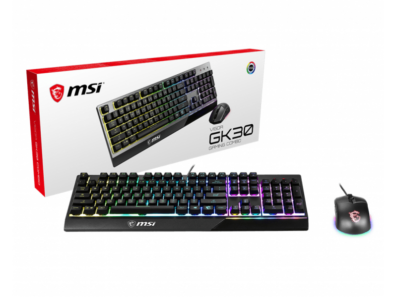 MSI Tastatur Vigor GK30 COMBO DE - GAMING | S11-04DE601-CLA