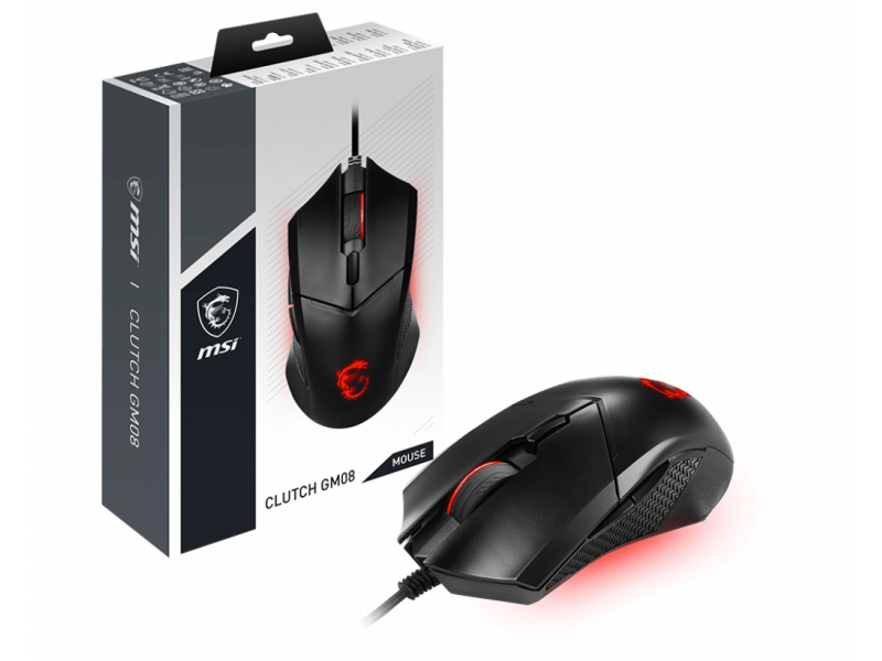 MSI Mouse Clutch GM08 Gaming | S12-0401800-CLA