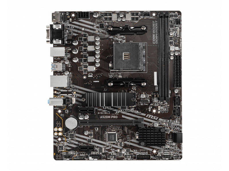 MSI A520M PRO (AM4) (D) | 7D14-005R