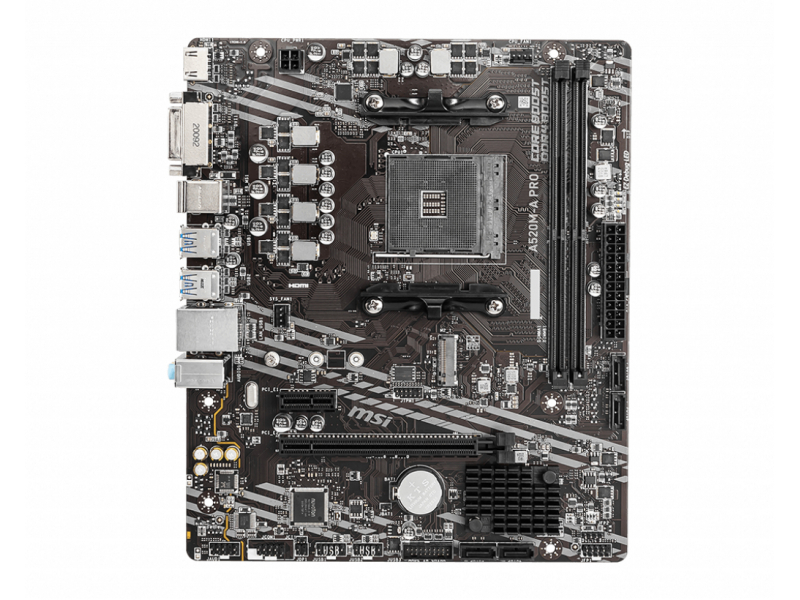 MSI A520M-A Pro (AM4) (D) | 7C96-001R