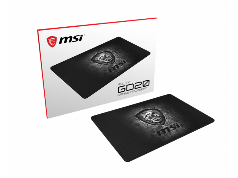 MSI Mouse Pad Agility GD20 GAMING Mousepad | J02-VXXXXX4-EB9