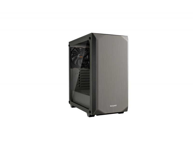 BeQuiet PC- Gehäuse Pure Base 500 Window - metallic grau |BGW36