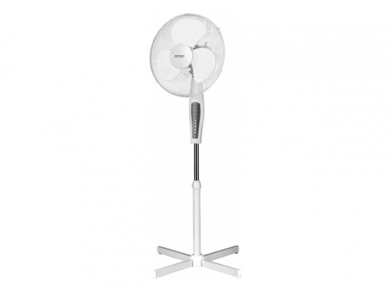 MPM Standventilator 40cm MWP-19 mit Fernbedienung (Weiß)