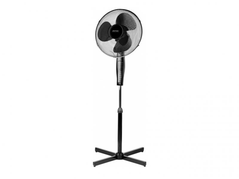 MPM Standventilator 40cm MWP-19/C mit Fernbedienung (Schwarz)