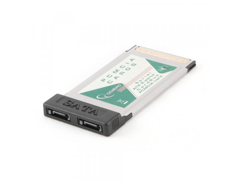 Gembird Serial ATA CardBus PCMCIA card 2 SATA ports PCMCIA-SATA2