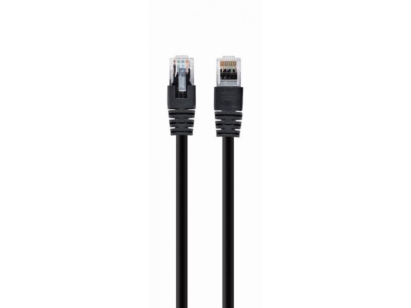 CableXpert CAT5e UTP Patchkabel cord black 1 m PP12-1M/BK