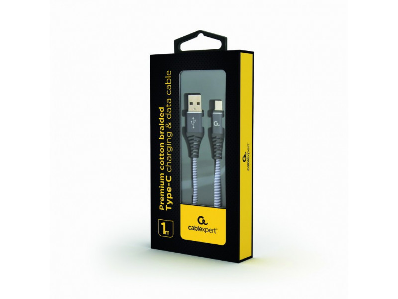 CableXpert USB Type-C-Kabel 1m CC-USB2B-AMCM-1M-WB2