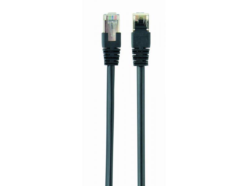 CableXpert FTP Cat6 Patchkabel black 0.5 m PP6-0.5M/BK