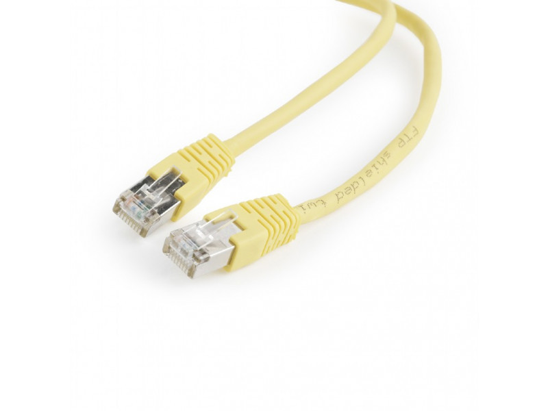 CableXpert FTP Cat5e Patchkabel yellow 1 m PP22-1M/Y