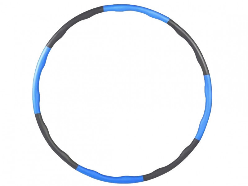 Foam Hula Hoop 95cm (Blau-Grau) 8-teilig